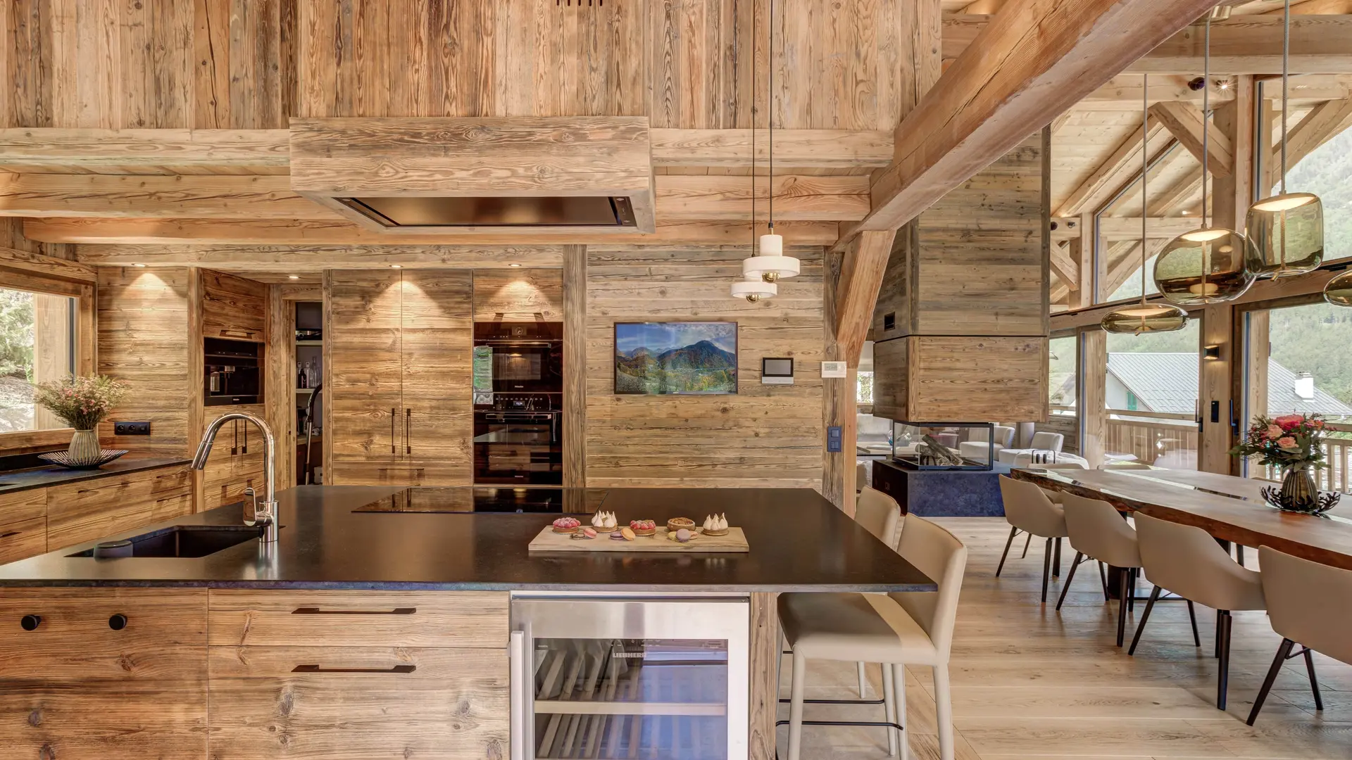 Cuisine chalet Azurite