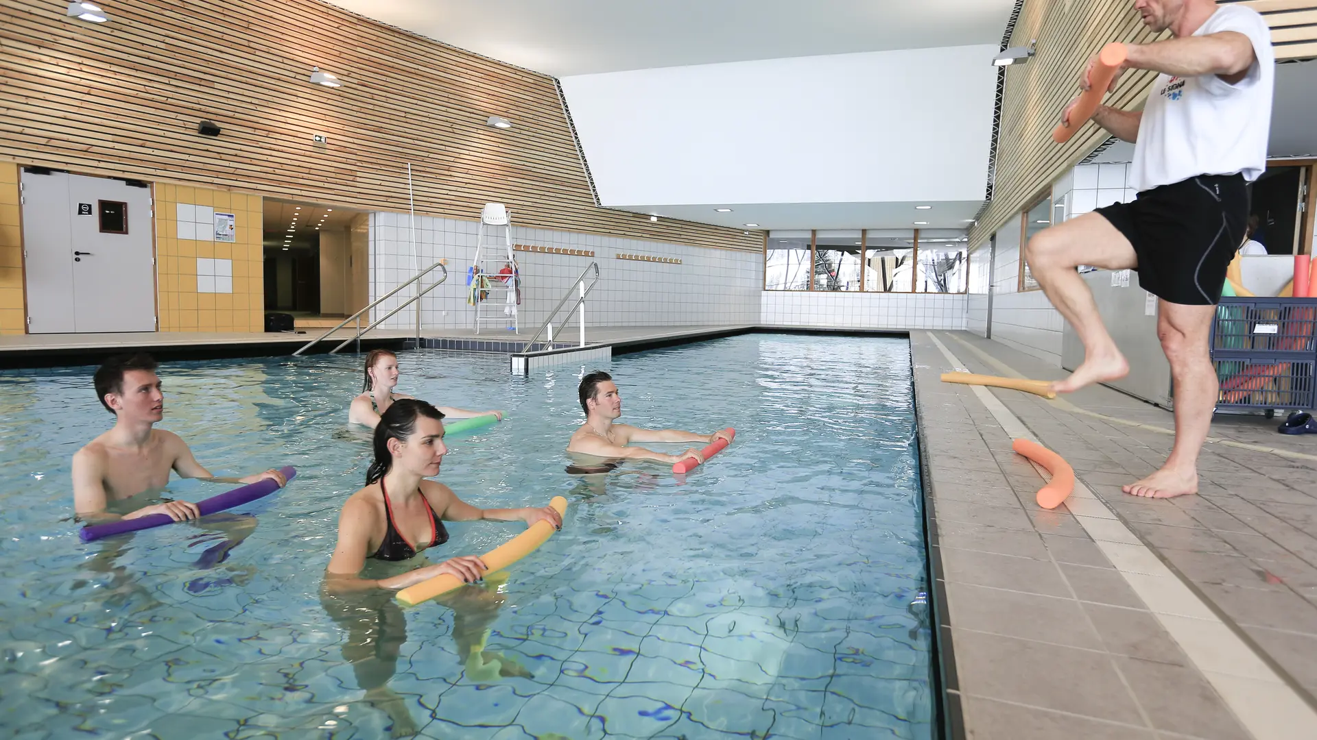 Séance d'aquagym ou d'aquabike au Signal