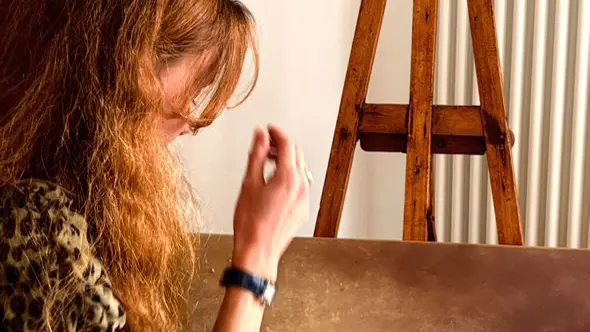 Chevalet de l'artiste