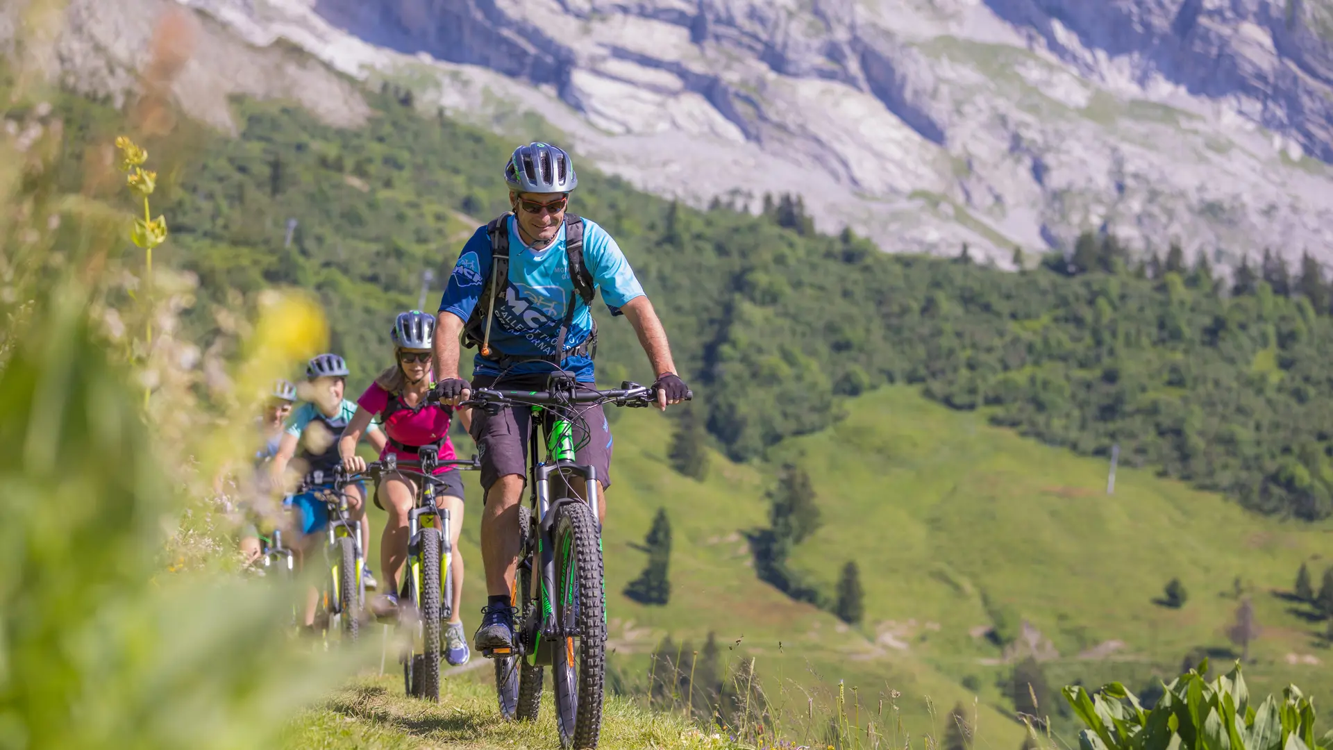 Vtt électrique au Col des Annes