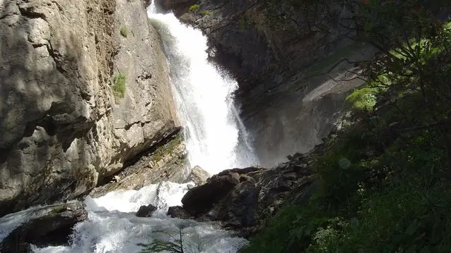 Cascade non loin du camping - Les Fréaux - La Grave