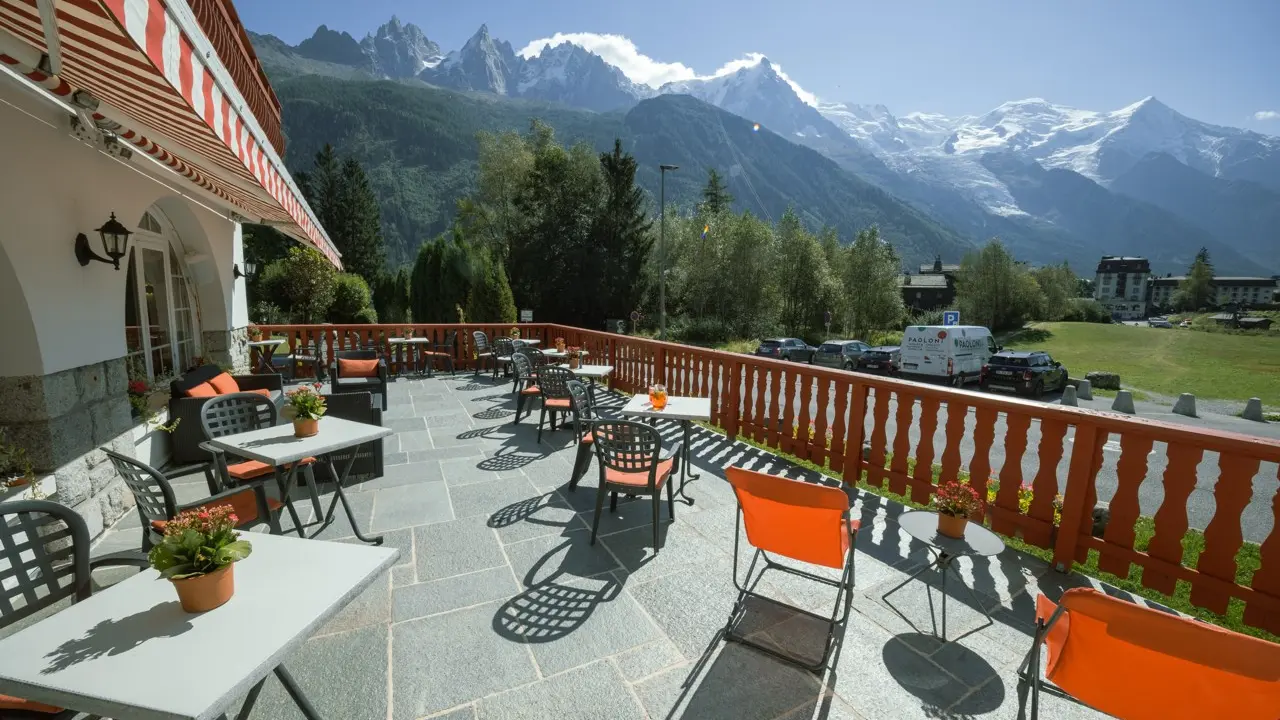 Terrasse du Bar de l'hôtel