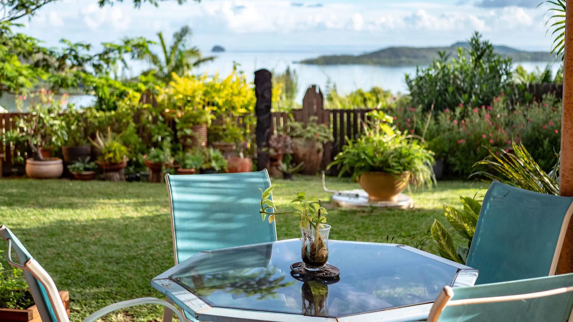 Jardin - Table d'hôtes du Grand Bleu