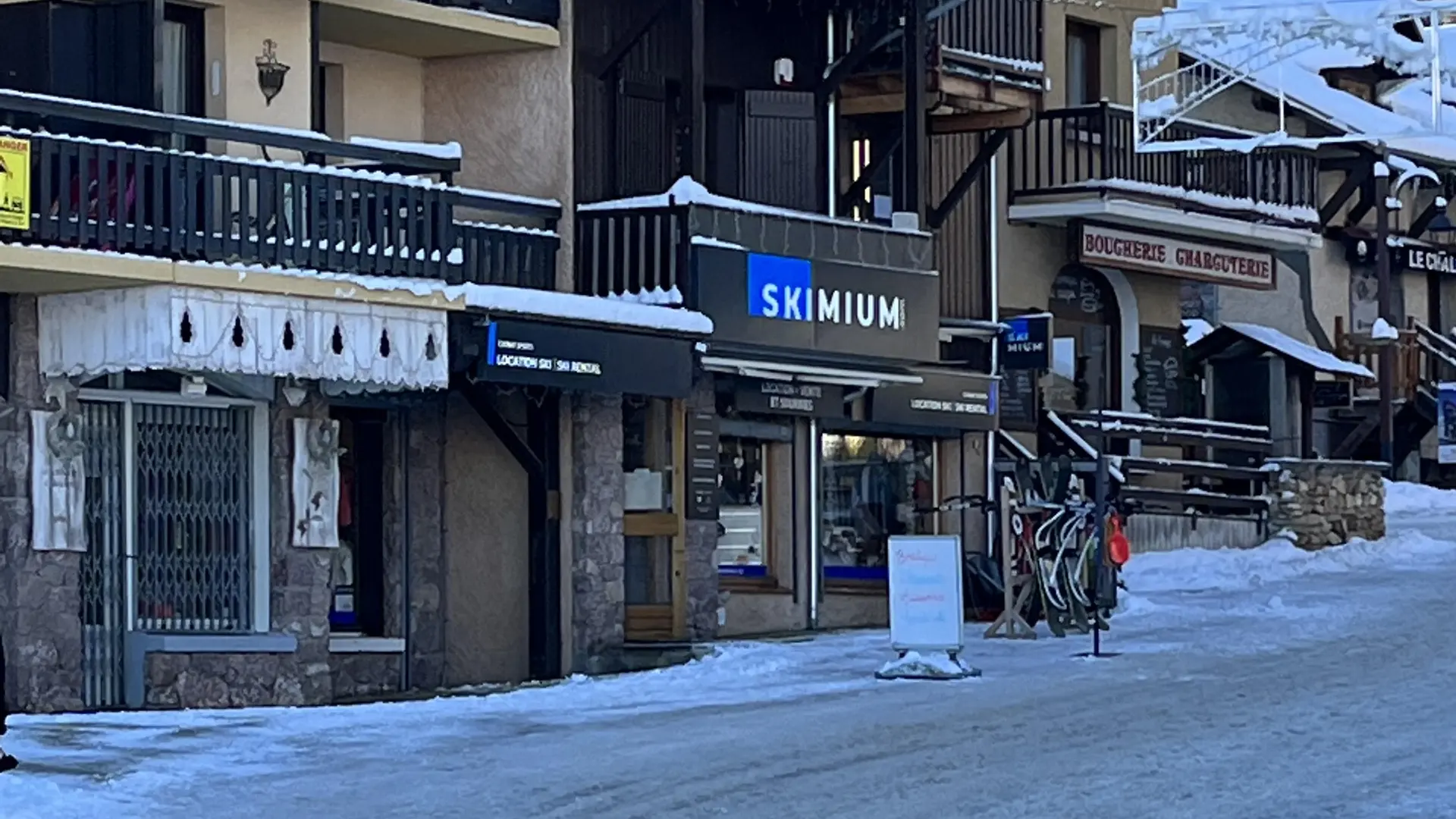 vue extérieur hiver