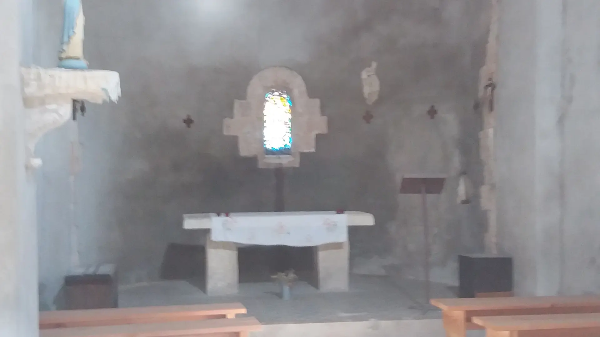 Intérieur ND de la Roche