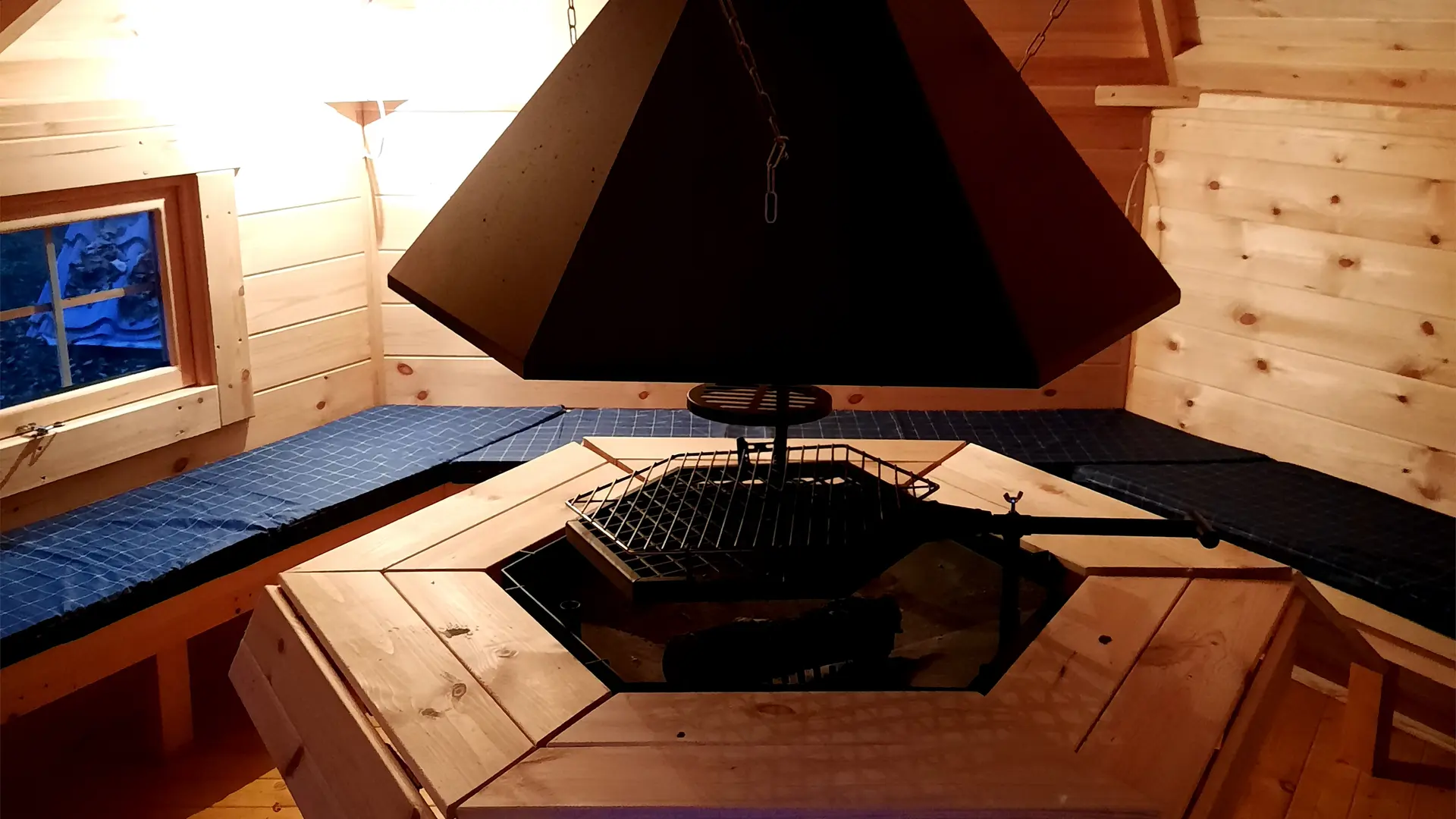 kota pour grillades , fondue, apero.........au coin du feu
