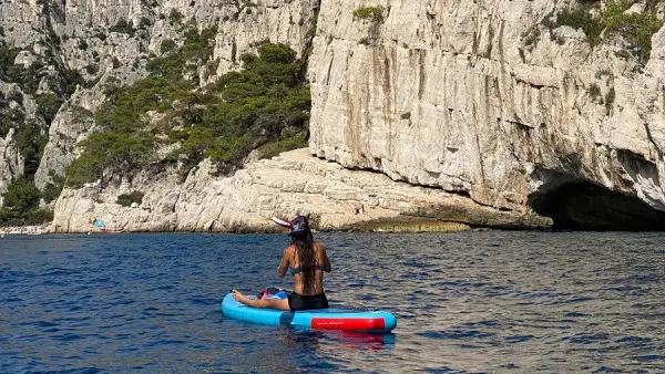 Stand Up Paddle guided tour calanques of Cassis