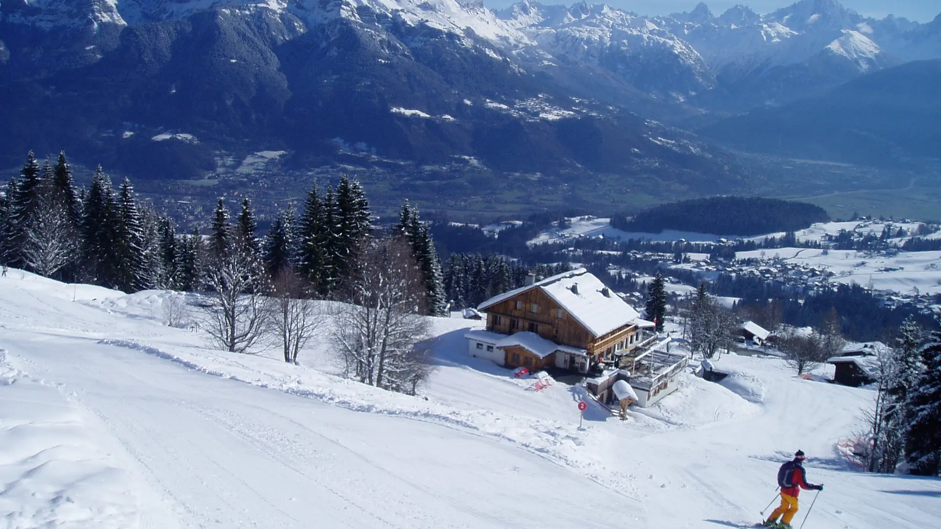 Le Refuge au coeur des pistes