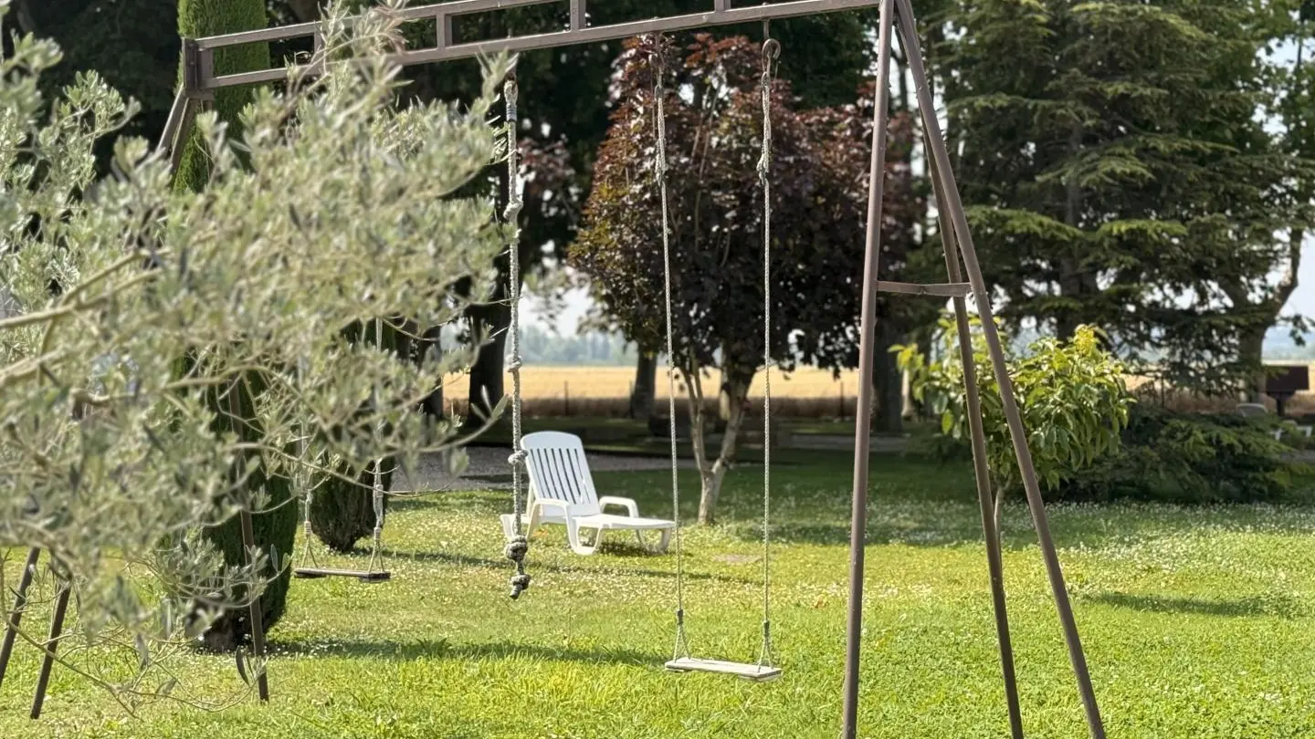 Balançoire dans le parc