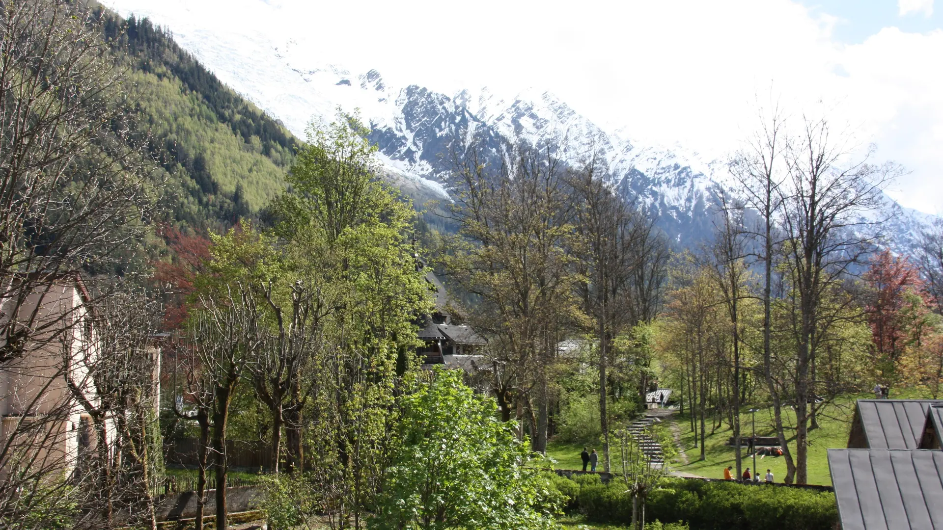 Pas de vis-à-vis, juste une vue Mont-Blanc