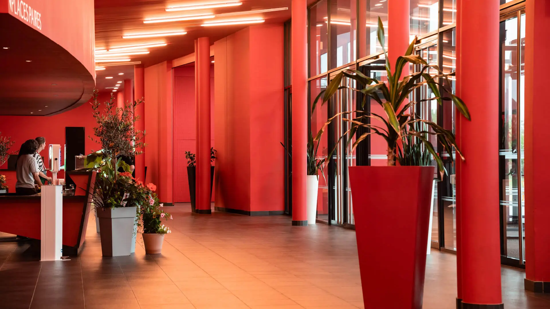 Hall d'accueil