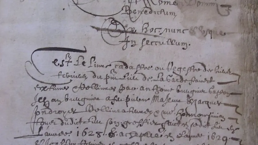 Atelier de paléographie