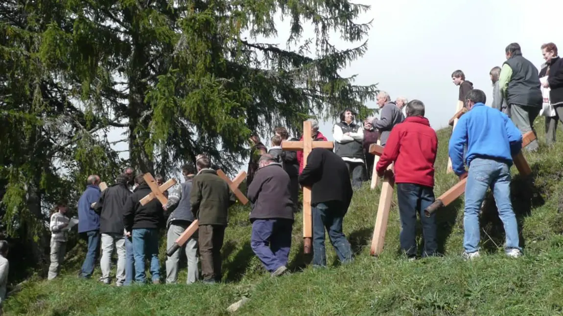 Les alpagistes retirent ces croix en automne