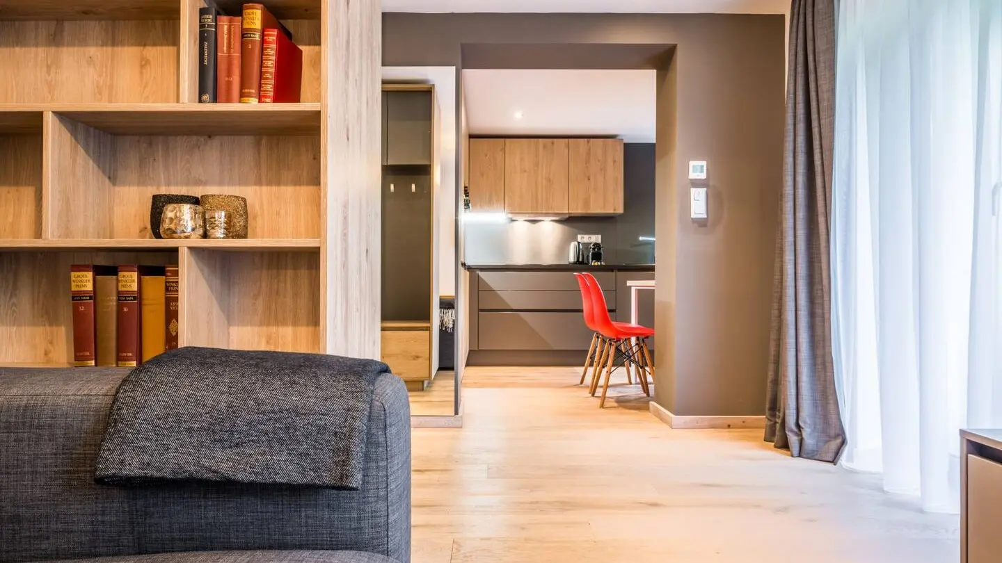 espace salon et espace cuisine