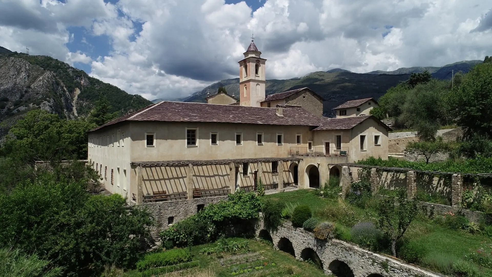 monastère de Saorge Vue extérieure