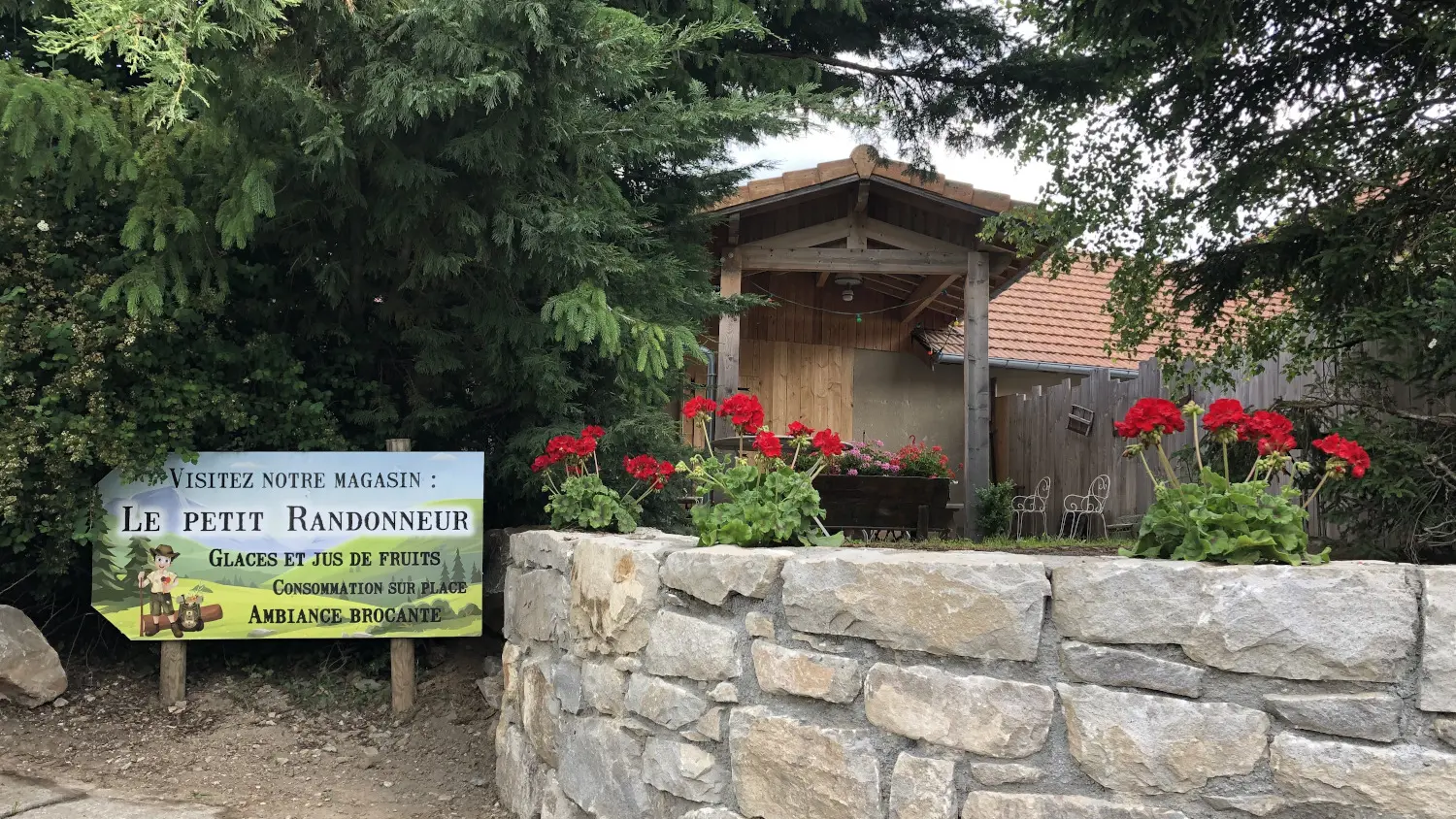 Bar à glace Le Petit randonneur, Chabottes