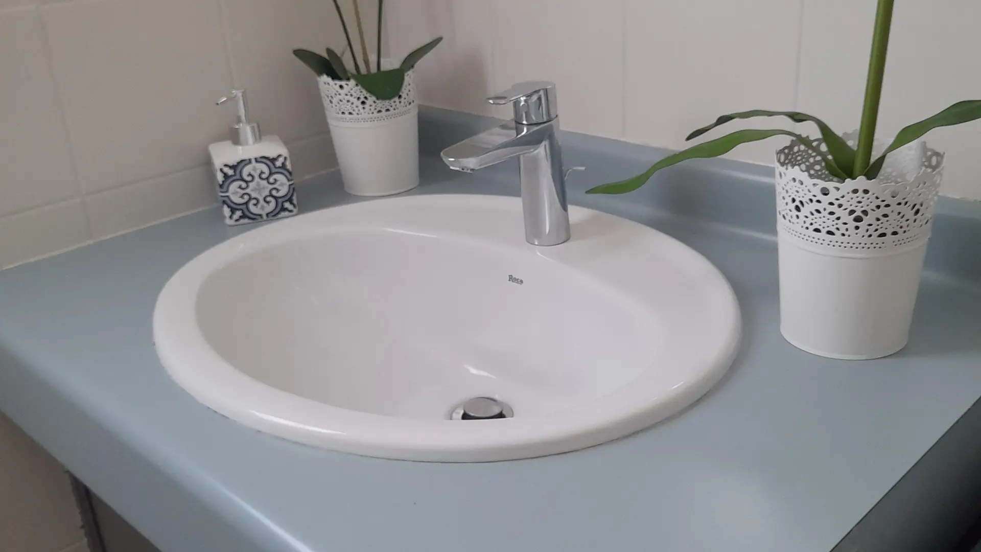 Salle de Bain, baignoire et douche