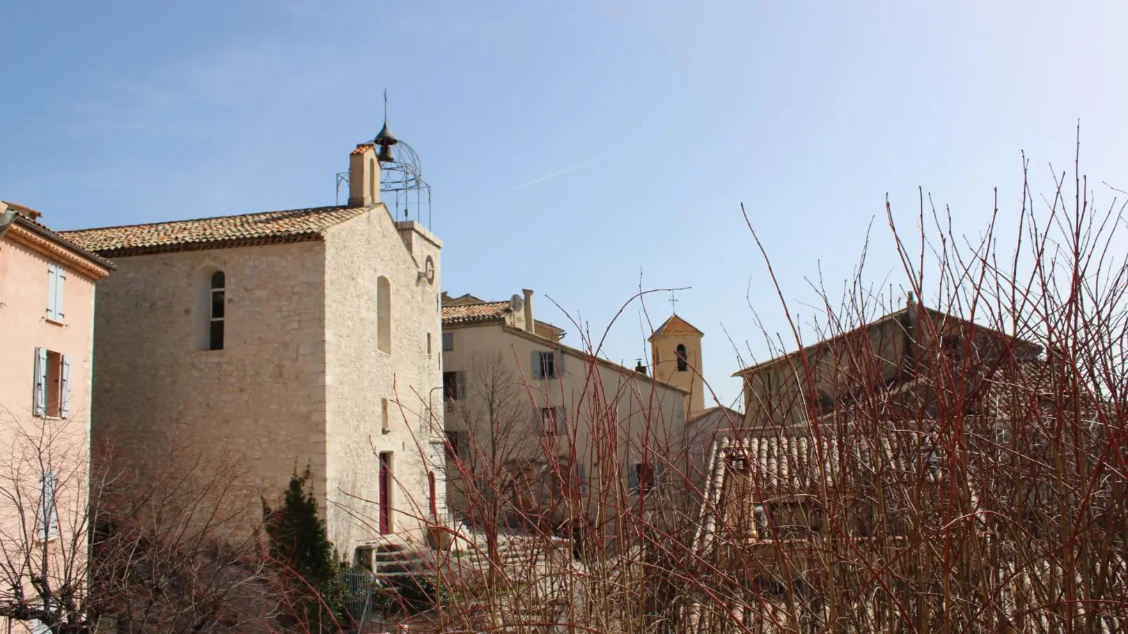 Vue chambre 1 et 2 L'Escaou Très-Coursegoules-Gîtes de France Alpes Maritimes