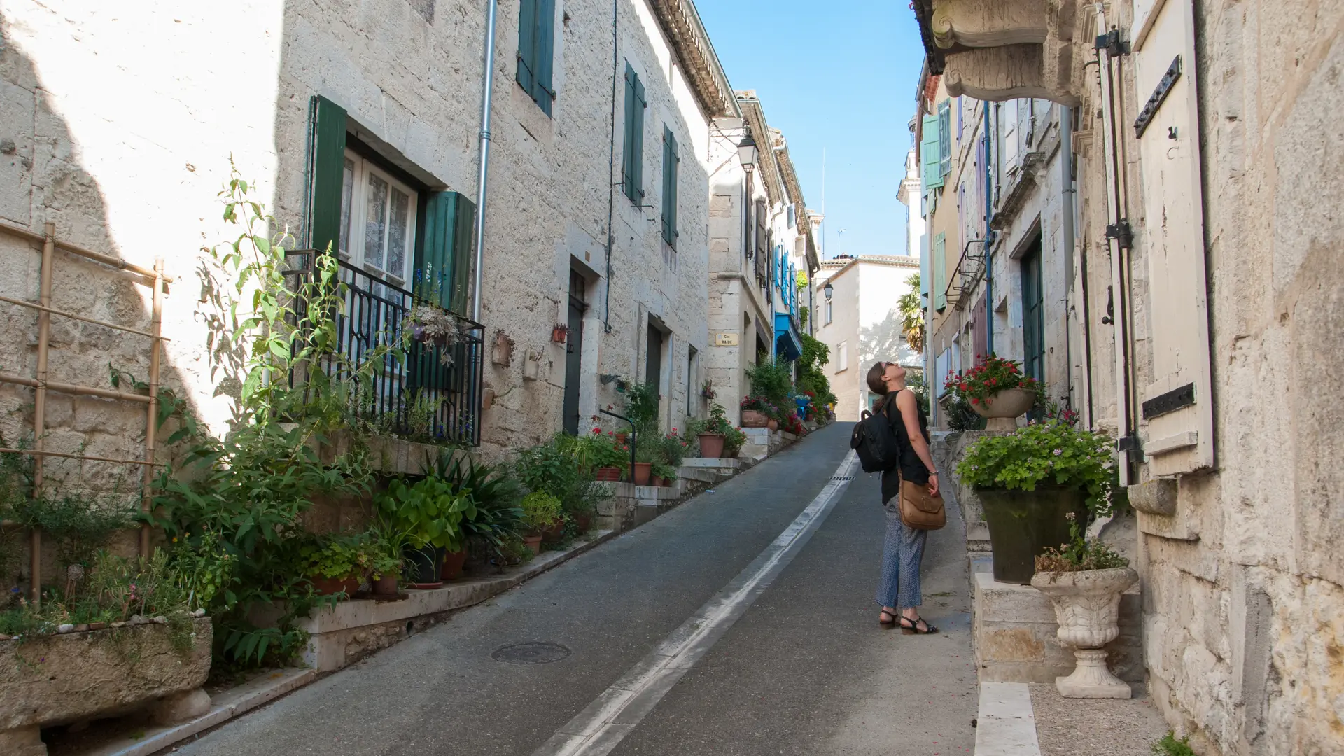 Montaigu-de-Quercy, vue du village