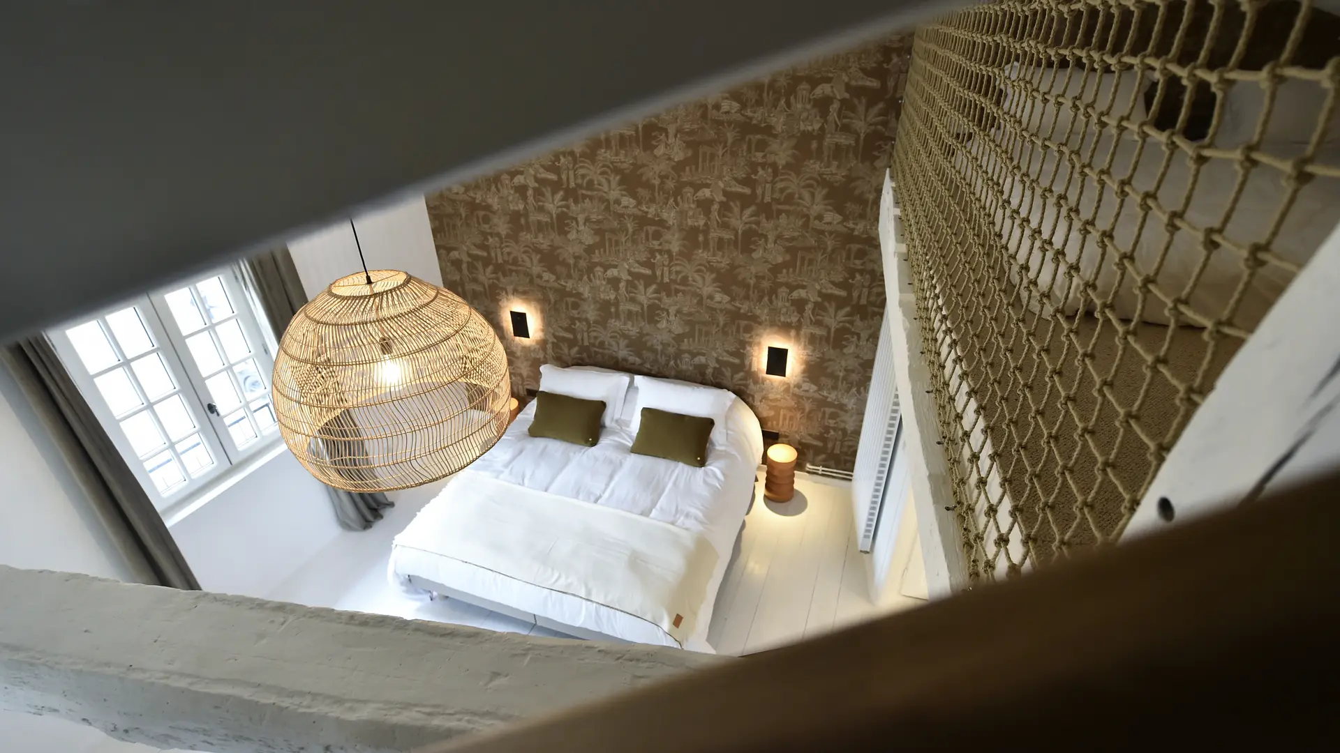 Chambre en mezzanine