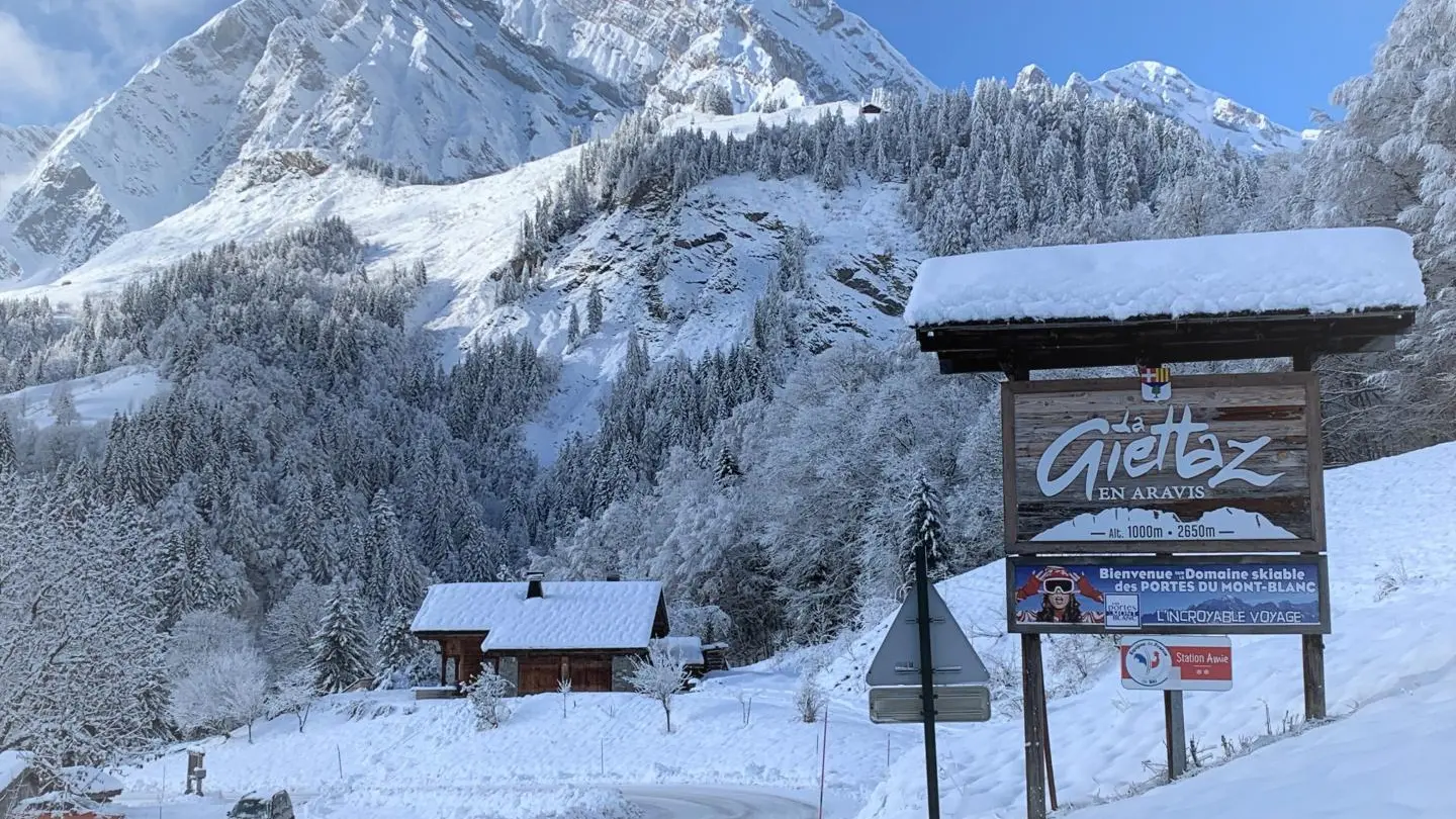 Arrivée à La Giett' !