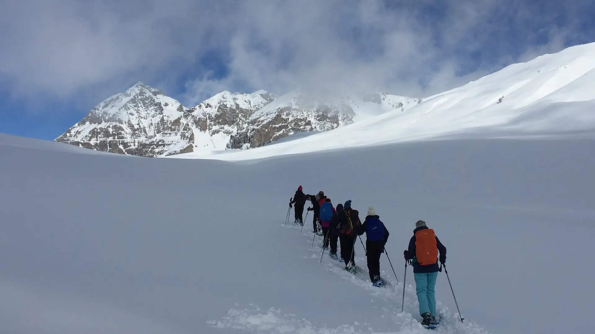 Raquettes à Névache