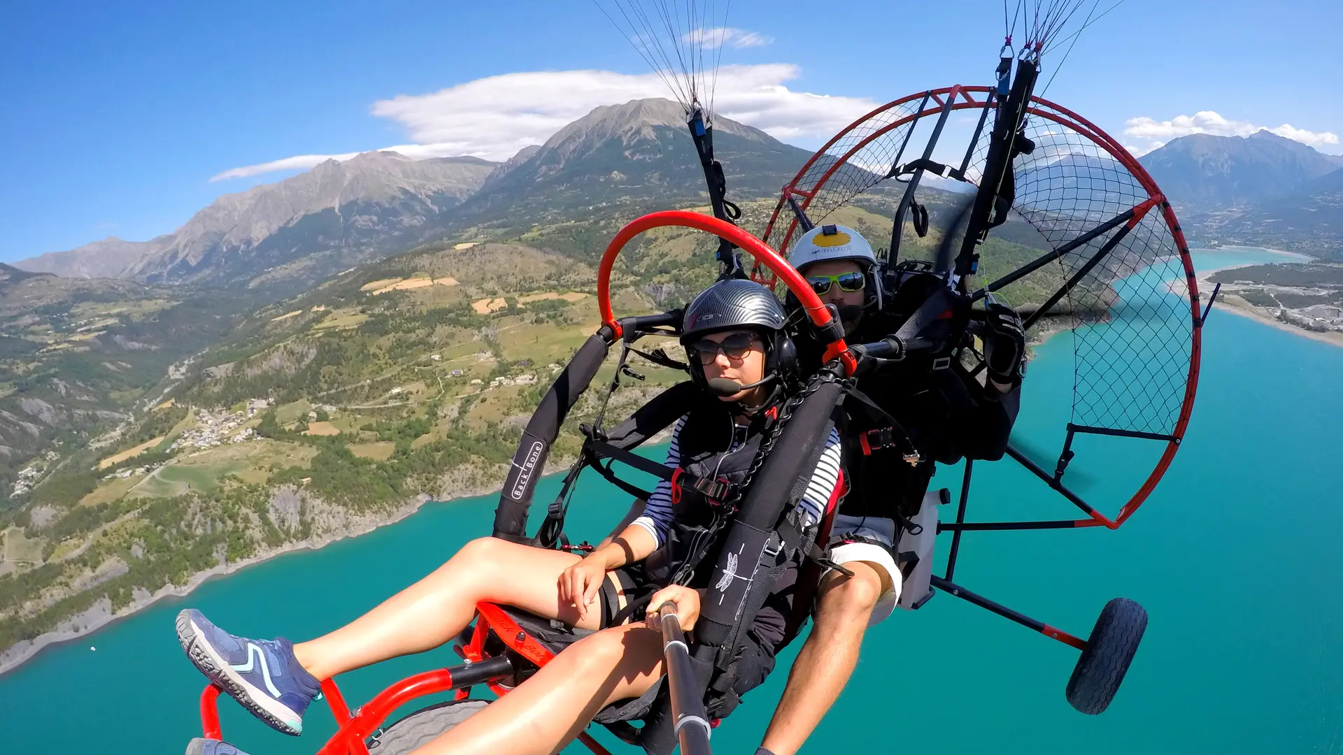 Parapente motorisé, vol découverte