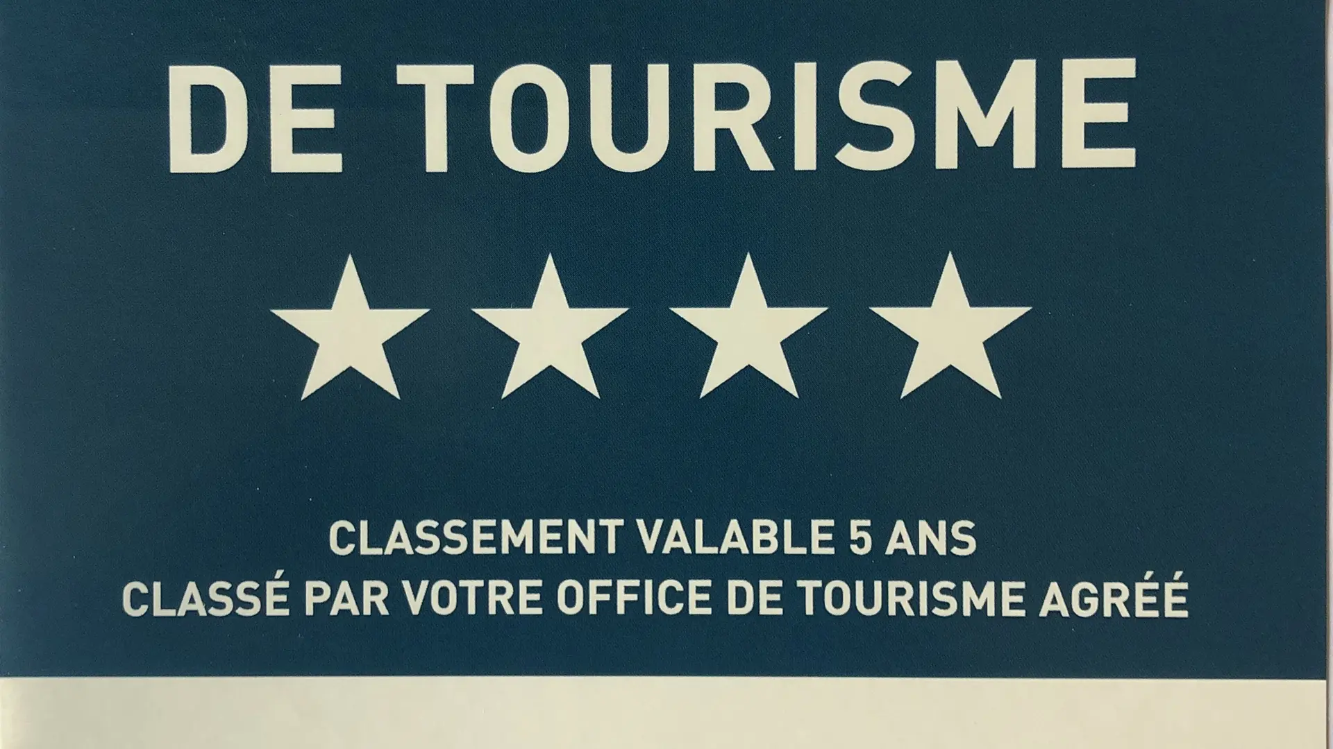 Meublé classé 4 étoiles