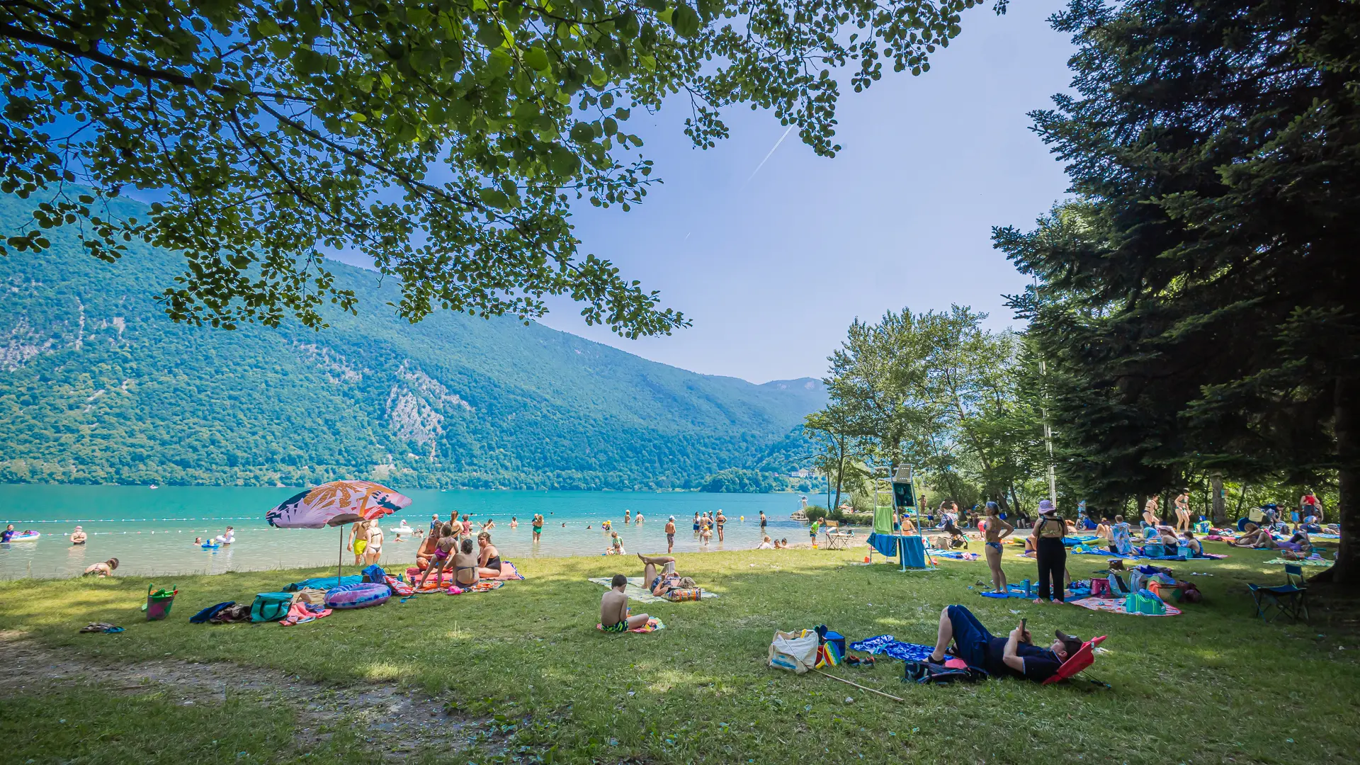 Plage de Bon vent - Lac d'Aiguebelette
