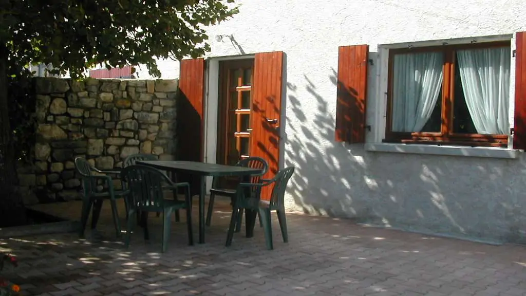 Extérieur entrée du Gîte