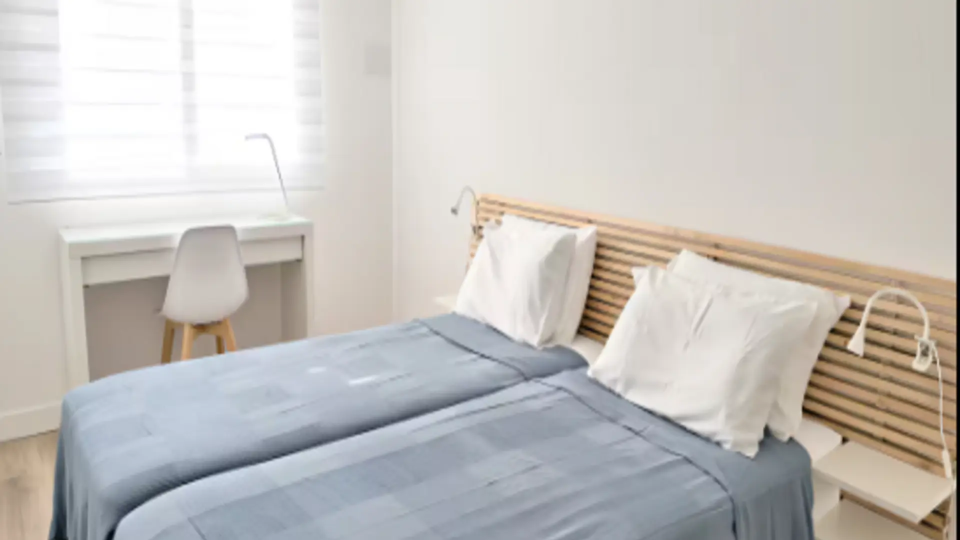 chambre 2 lits single