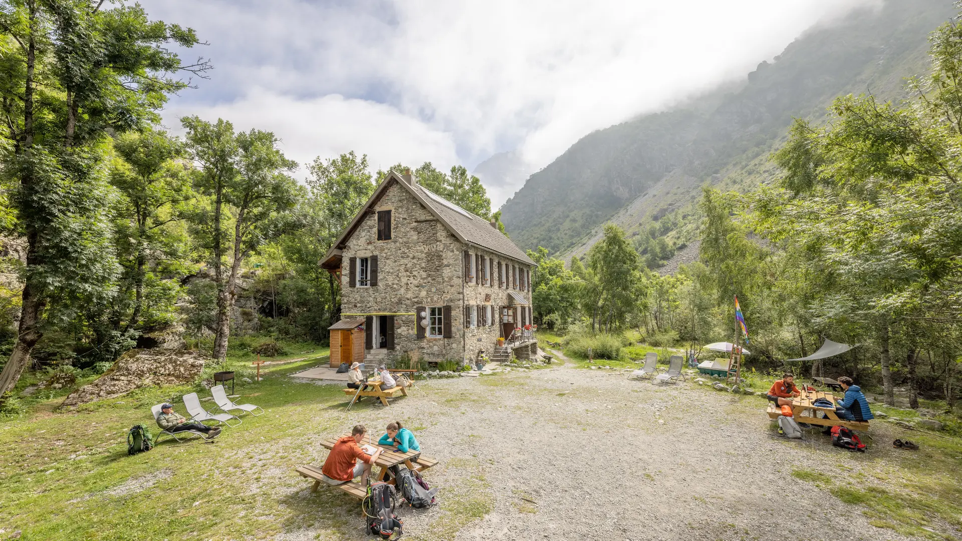 Refuge du Clot Xavier Blanc - extérieur