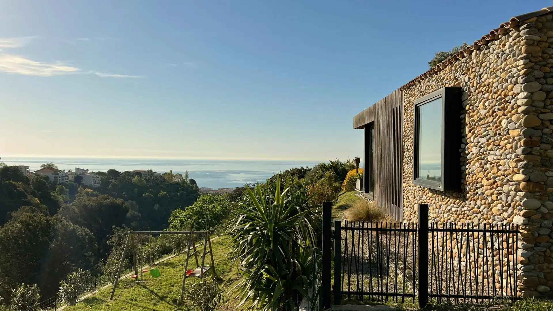 Vue Gîte Lou Cabanoun à Nice - Gîtes de France Alpes-Maritimes