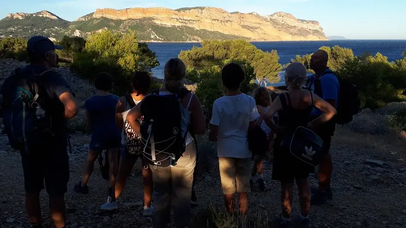 Balade guidée au crépuscule aux portes des Calanques