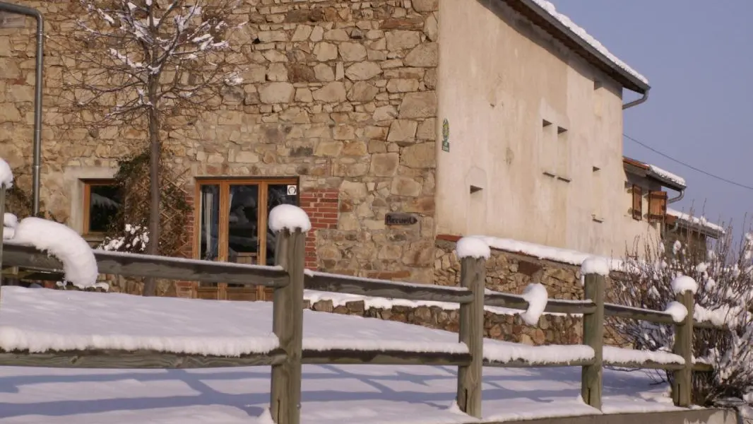 La Halte Bleue en hiver