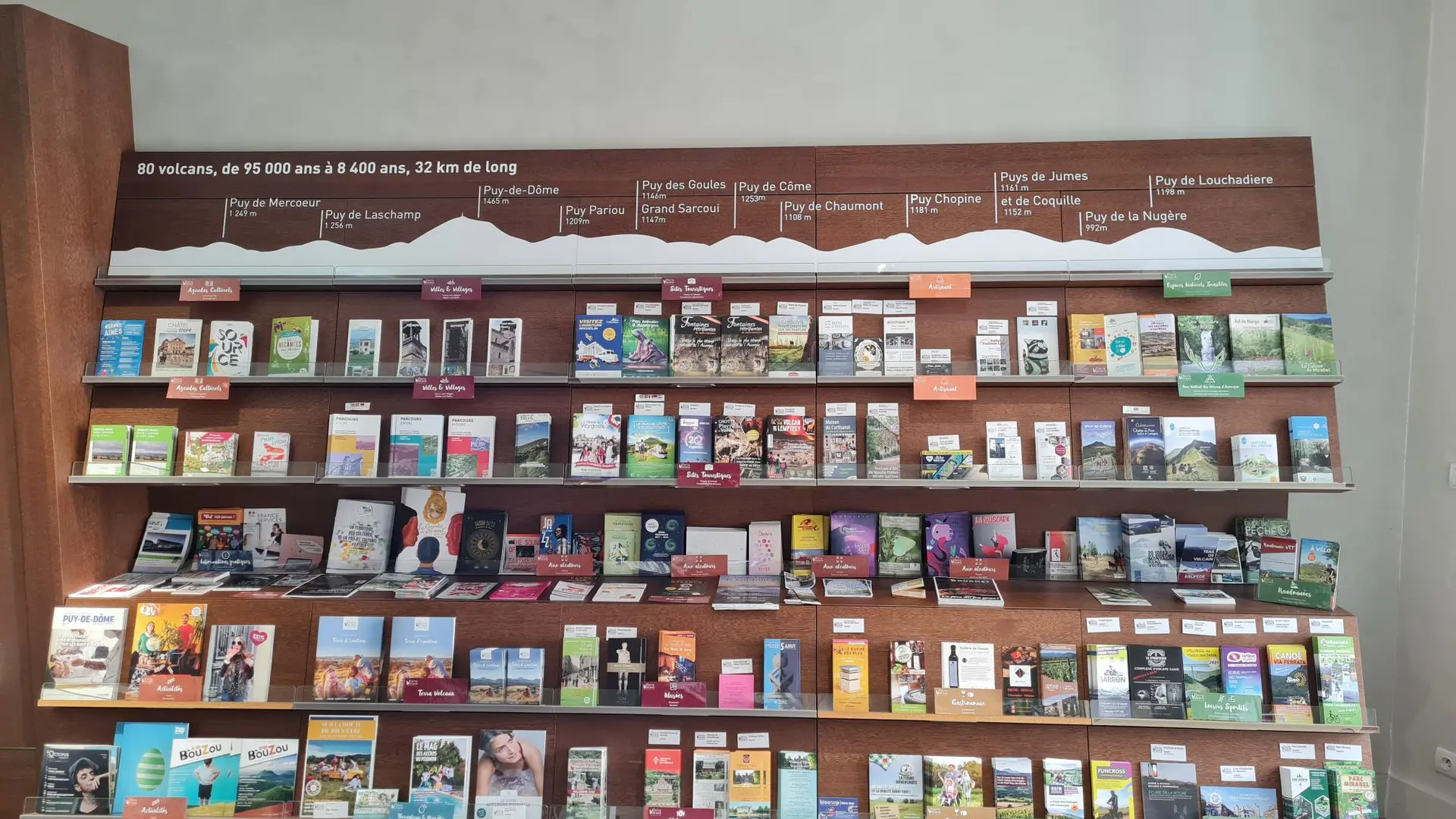 Espace documentations de l'Office de Tourisme