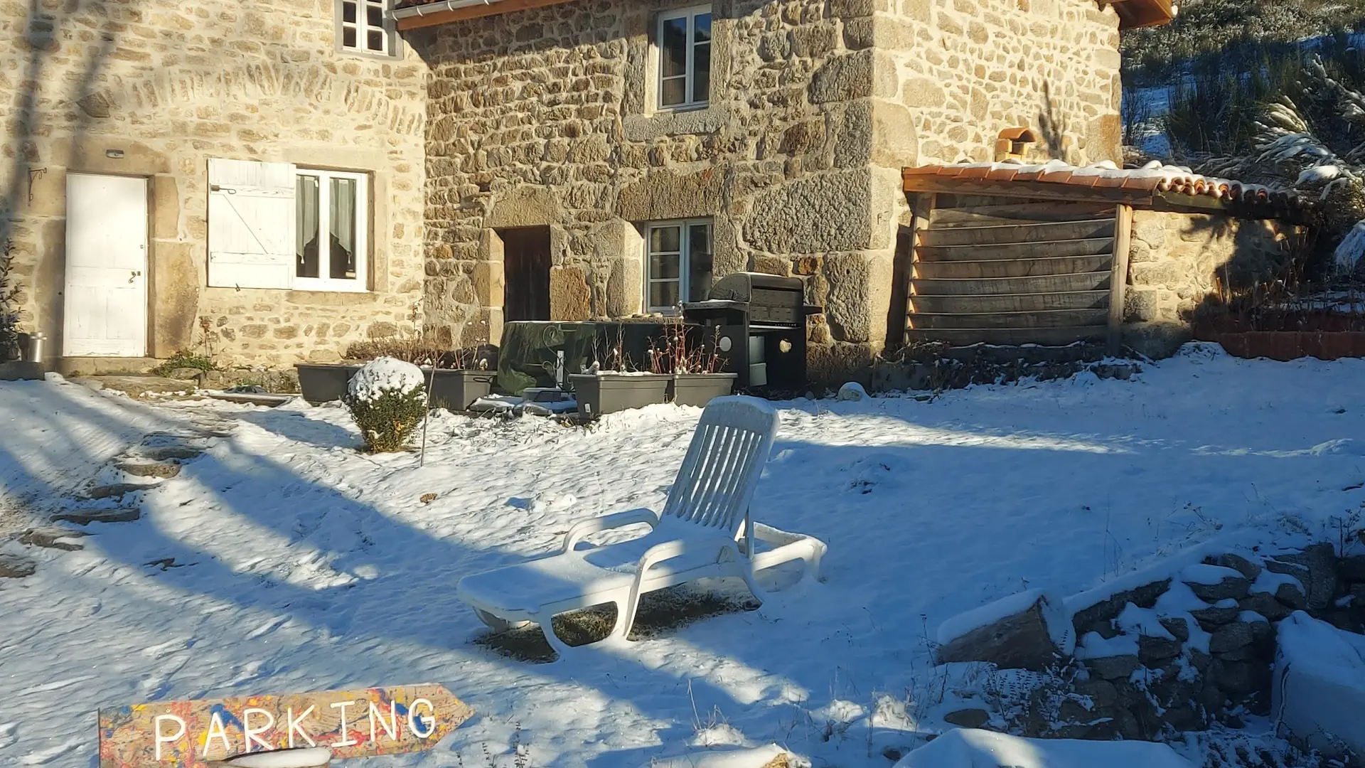 gîte neige