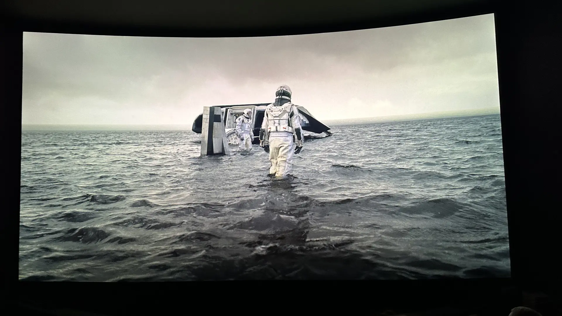 Projection laser du film insterstellar en imax