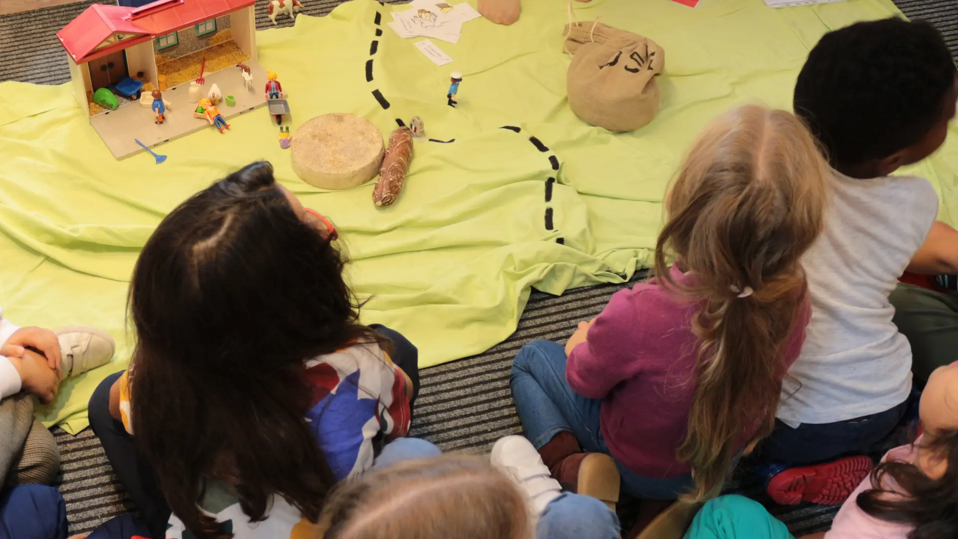 Animation pour les enfants à la Vieille Douane