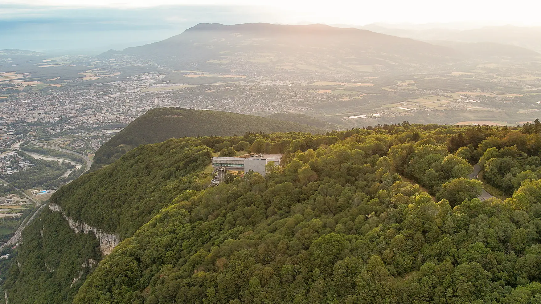 vue depuis le telepherique