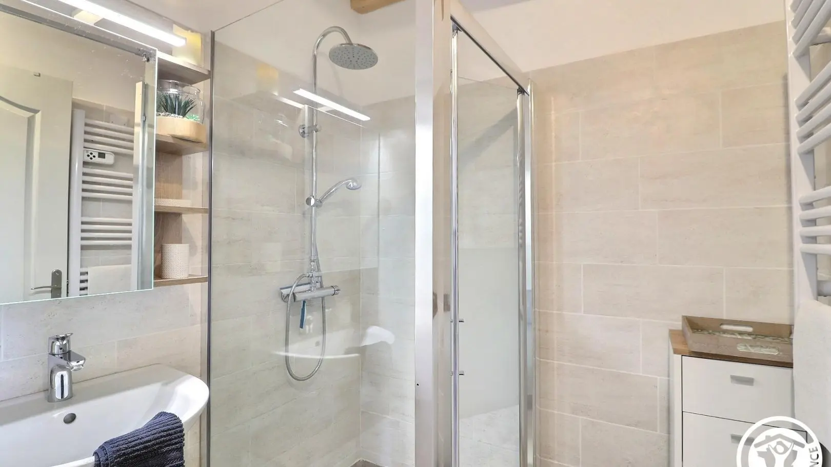 Douche à l'italienne