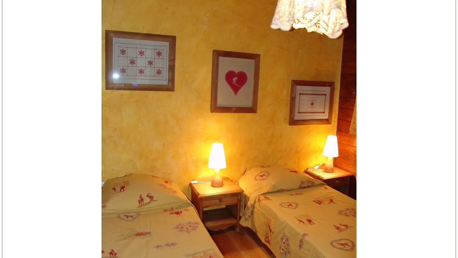 Chalet des Glaciers - Chambre 2 lits