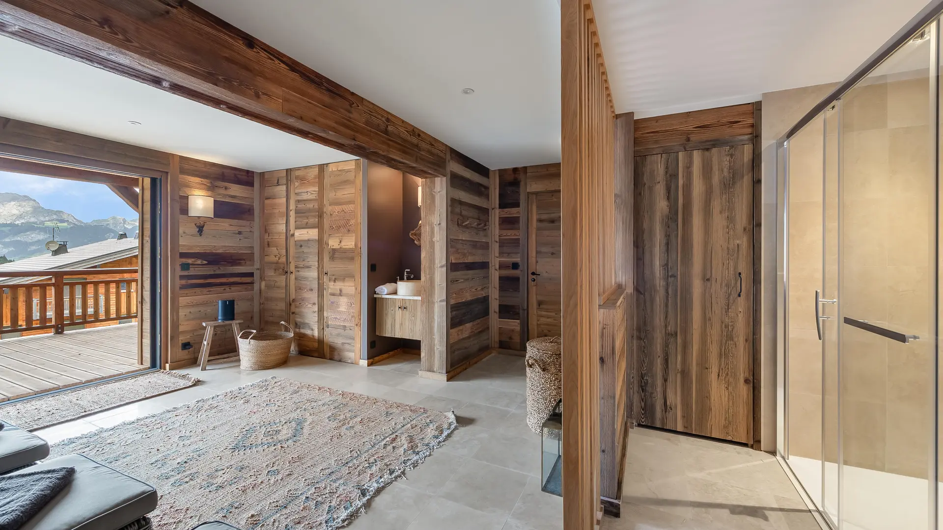 Espace détente, accès sauna