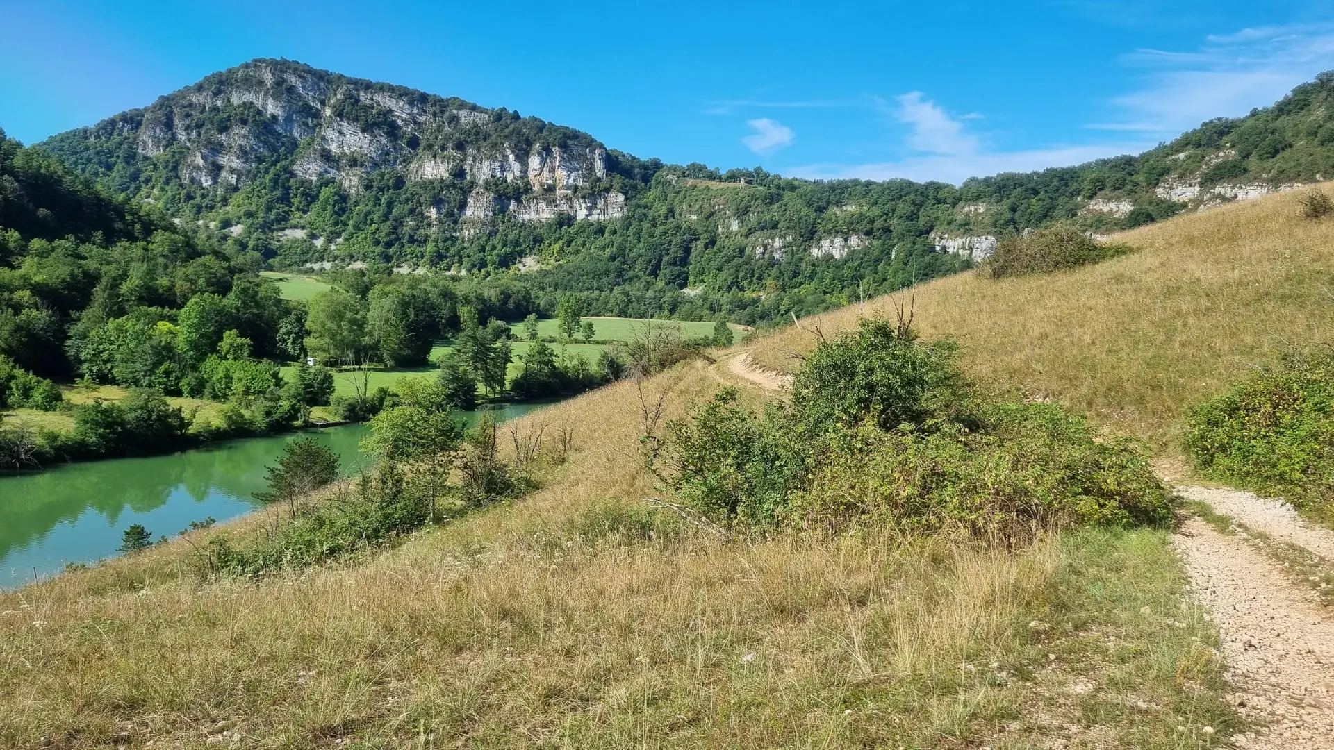 Gorges de l'Ain à VTT