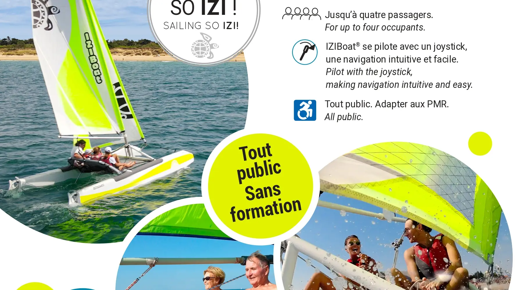 IZIBoat® Découvrez la voile Facile