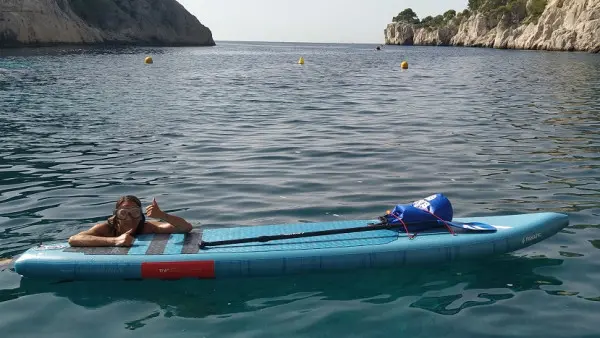 Stand Up Paddle guided tour calanques of Cassis