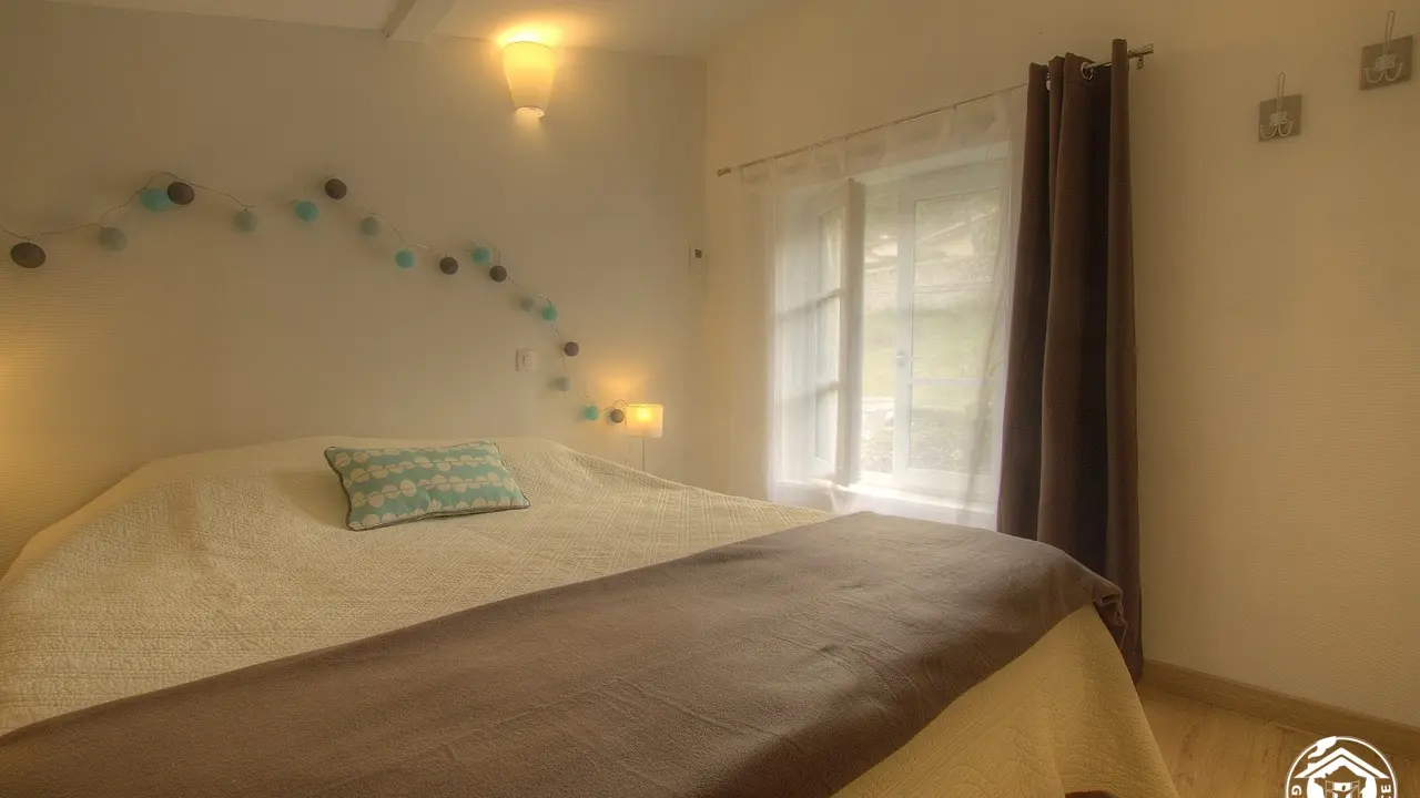 Chambre du gîte le cocon ,2 couchages