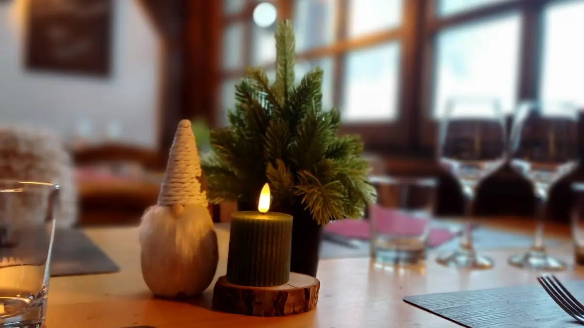 Table du restaurant