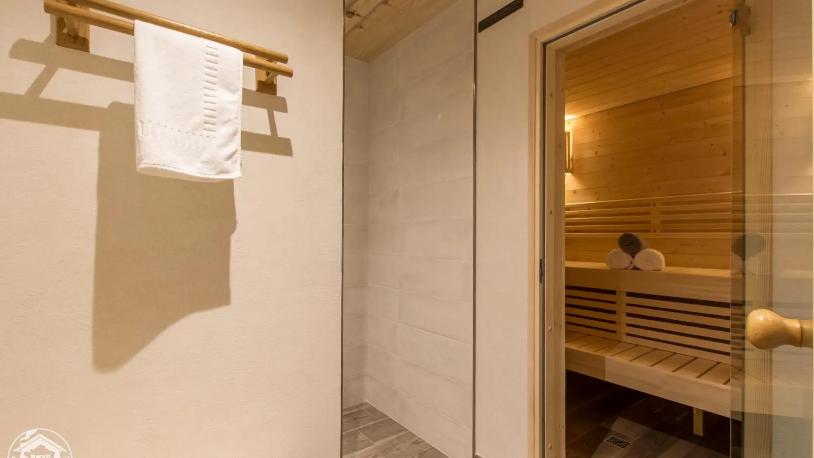 Sauna et douche à l'italienne