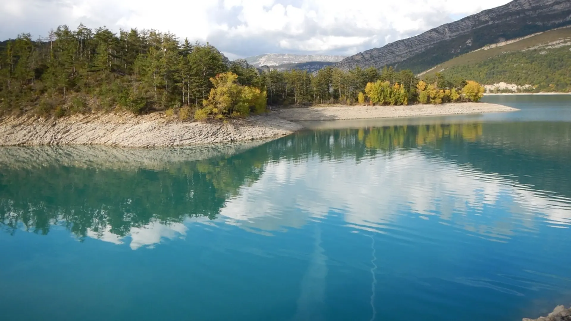 Le lac de Castillon - Demandolx